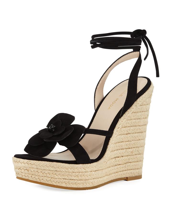 Olena Flower Wedge