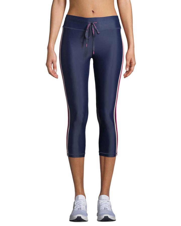 Sarafina Nyc Side-stripe Cropped
