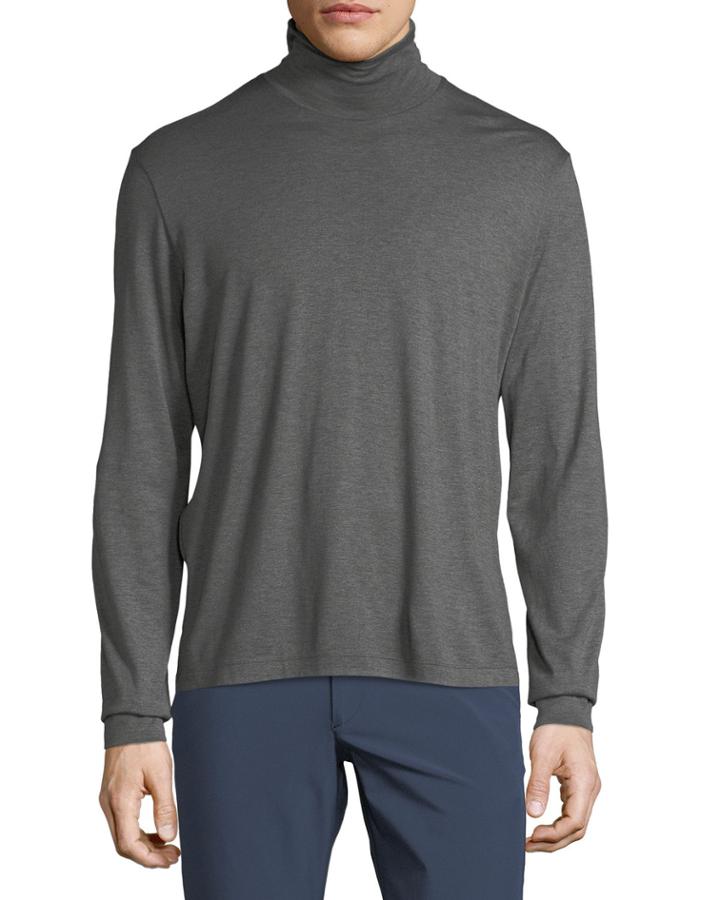 Men's Plaito Funnel Neck
