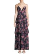 The Wyatt Floral Tiered Ruffle Dress