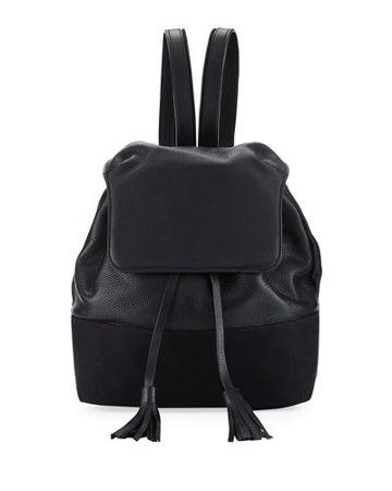 Mansfield Leather Backpack, Black