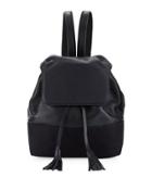 Mansfield Leather Backpack, Black