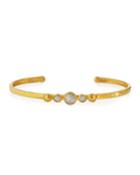 Amulet Hue Cuff Bracelet With Diamonds,