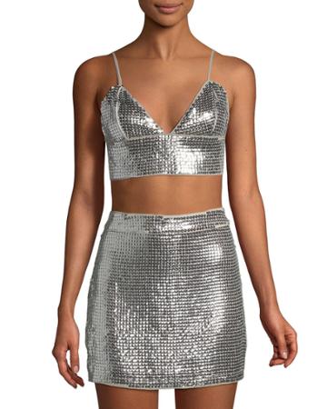 Always This Late Sequin Bralette