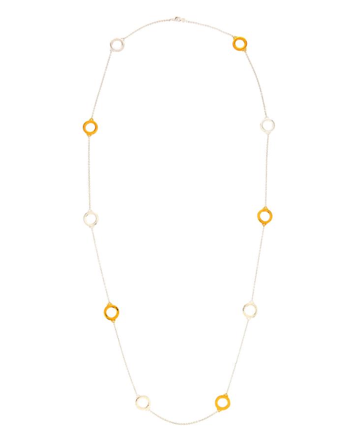 Hoopla Short Station Necklace