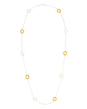 Hoopla Short Station Necklace