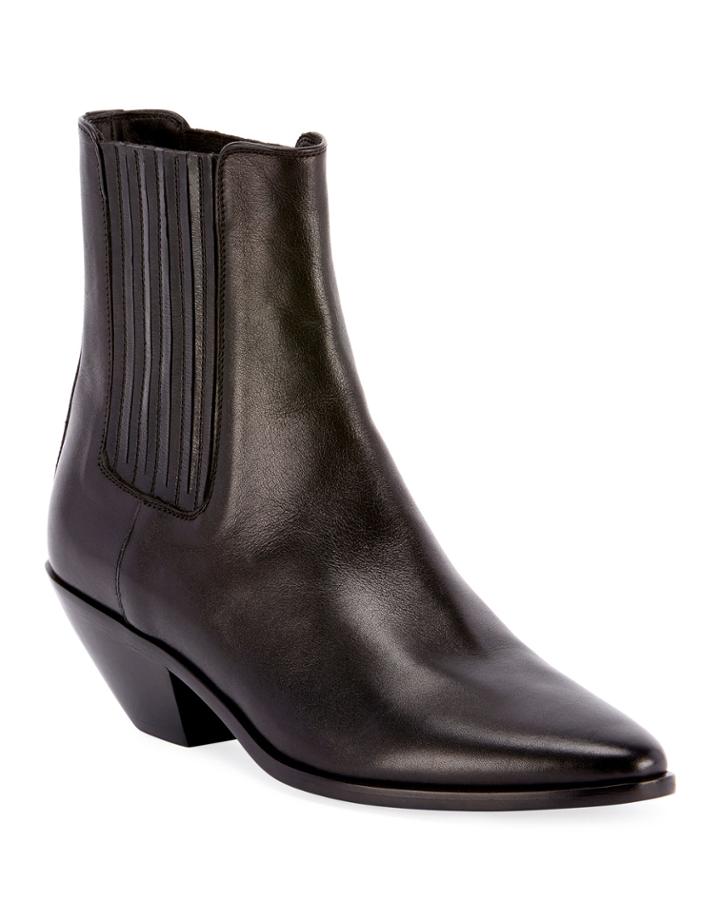 West Chelsea Leather Booties