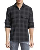 Sham Jaguar-print Flannel Plaid
