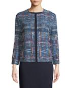 Tweed Crewneck Jacket