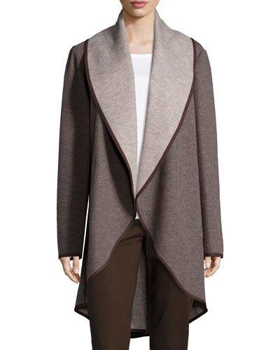 Lucinda Oversized Wool-blend Coat, Fawn