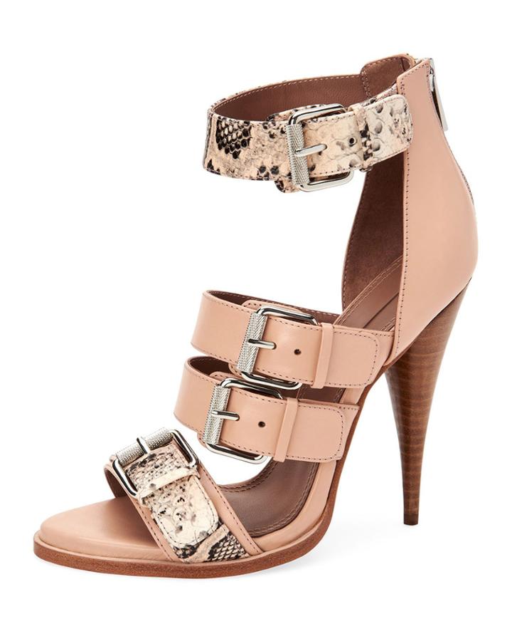 Gloria Belted Leather