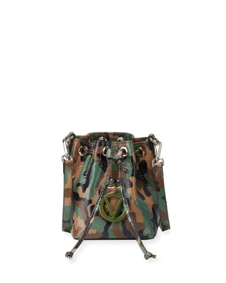 Jules Camo Python-print Bucket Bag