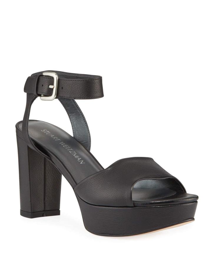 Realdeal Leather Platform Pumps