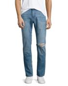 Cooper Relaxed Skinny Jeans, Blue