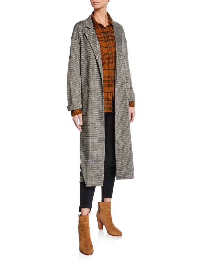 Bespoke Check Duster Jacket