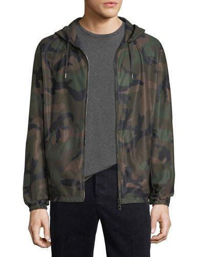 Camouflage Jersey Hoodie