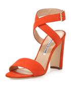 Tondala Suede Ankle-wrap