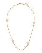Bollicine 18k Yellow Gold Long Enameled 2-station Necklace