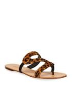 Erzeli Leopard-print Thong