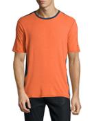 Short-sleeve Crewneck Jersey Tee