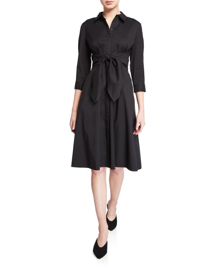 Mariel Tie-waist Cotton
