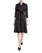 Mariel Tie-waist Cotton
