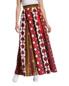 Printed Linen-blend