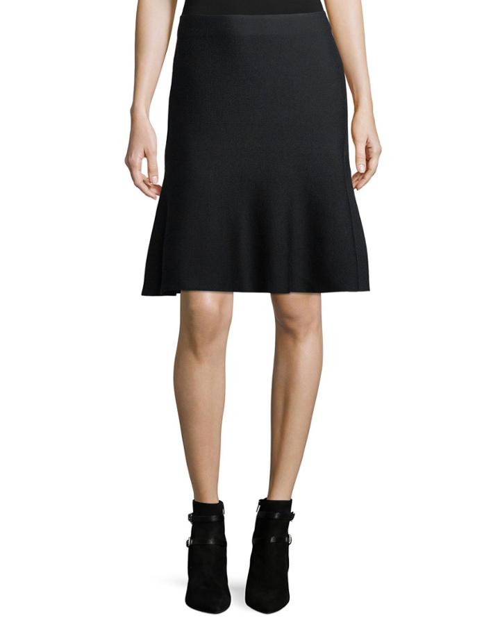 Celise Stretch-wool Fit-&-flare