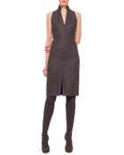 Glen Plaid Zip-front
