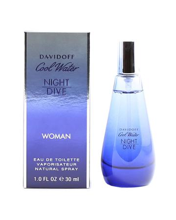 Cool Water Night Dive For Ladies Eau De Toilette Spray,