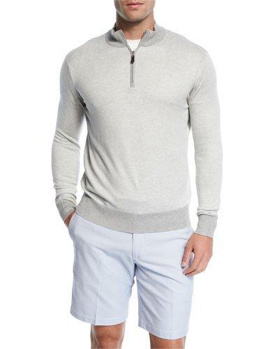 Crown Soft Quarter-zip Birdseye Pullover