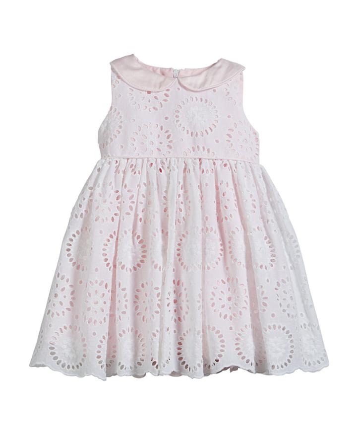 Eyelet Embroidered Dress,