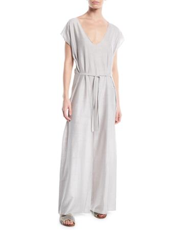 Farha Wide-leg Coverup Jumpsuit