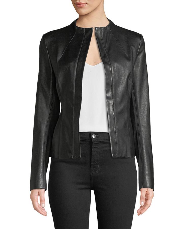 Sculpted Zip-front Bristol Lamb