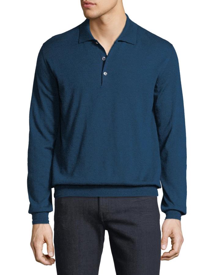 Men's Cashmere Polo