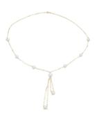 Elegant 14k Freshwater Pearl Chain Necklace
