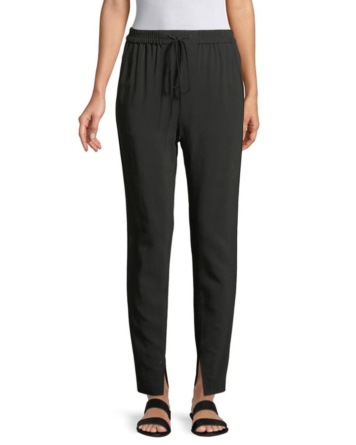 Split-hem Suiting Track Pants