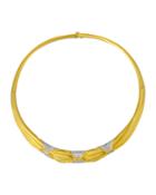 18k Diamond Collar Necklace