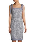 Embroidered Tie-shoulder