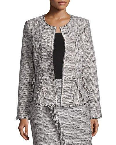 Sydney Deconstructed Herringbone Jacket