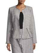 Sydney Deconstructed Herringbone Jacket