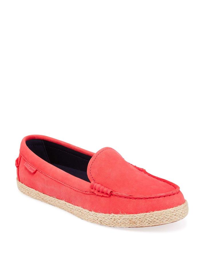 Nantucket Suede Loafer Espadrilles