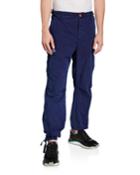 Men's Embroidered Logo Cargo Pants