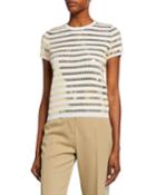 Sequin-striped