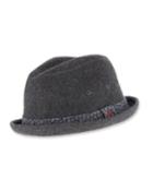 Men's Wool Porkpie Hat
