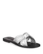 Paradise Knotted Metallic Leather