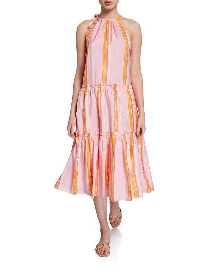 Amirra Tiered High-neck