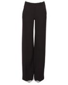 Lucanus Wide-leg Trousers, Black