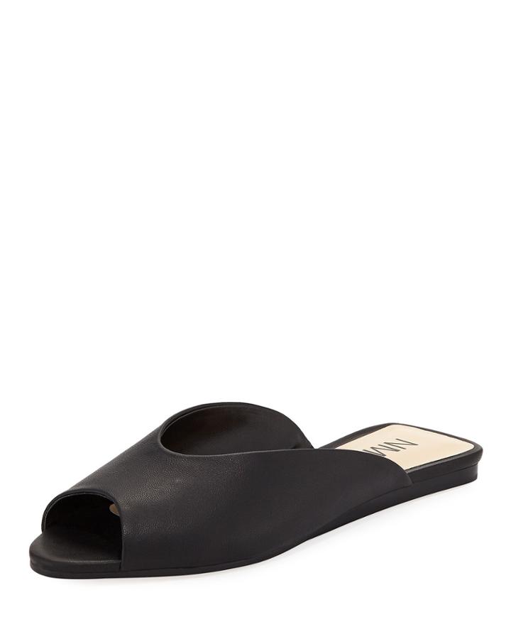 Swizz Leather Flat