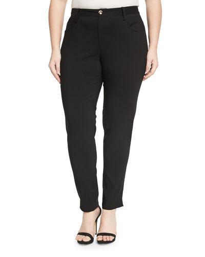 Techno Stretch Slim Pants, Black,